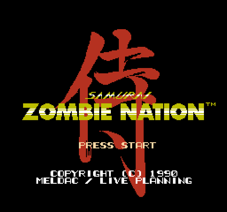 Zombie Nation | ファミコンタイトル画像