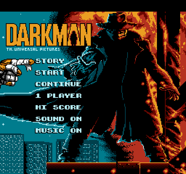 Darkman | ファミコンタイトル画像