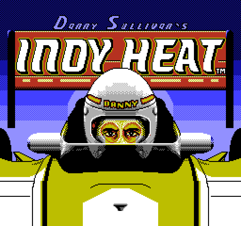 Danny Sullivan's Indy Heat | ファミコンタイトル画像