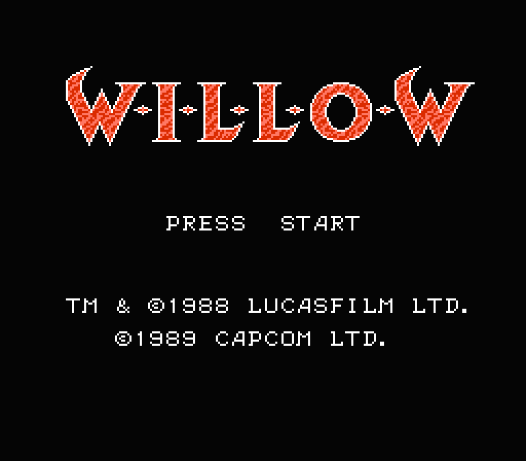 WILLOW | ファミコンタイトル画像