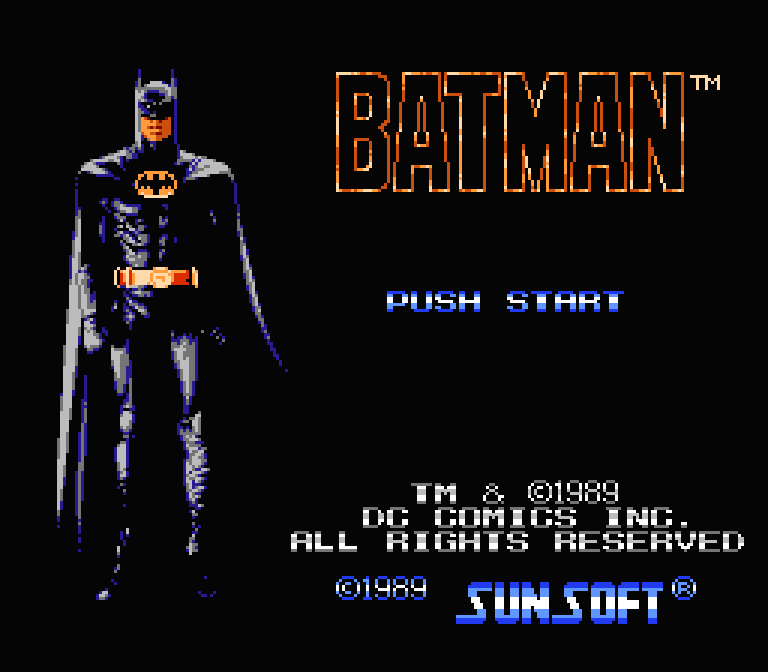 バットマン | ファミコンタイトル画像