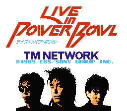 TM NETWORK LIVE IN POWER BOWL