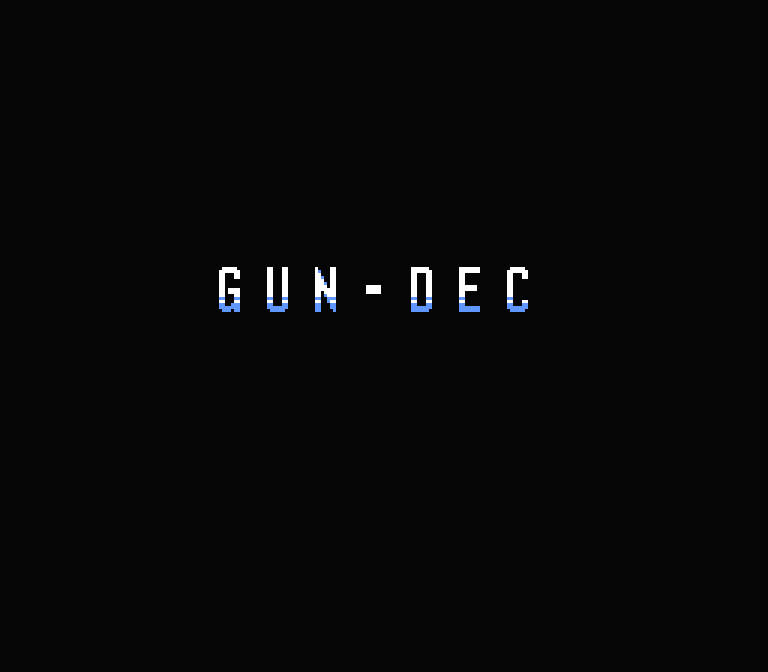 GUN-DEC | ファミコンタイトル画像
