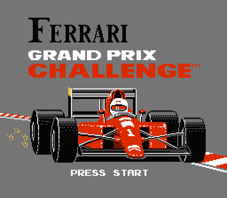 フェラーリ Grand Prix Challenge | ファミコンタイトル画像