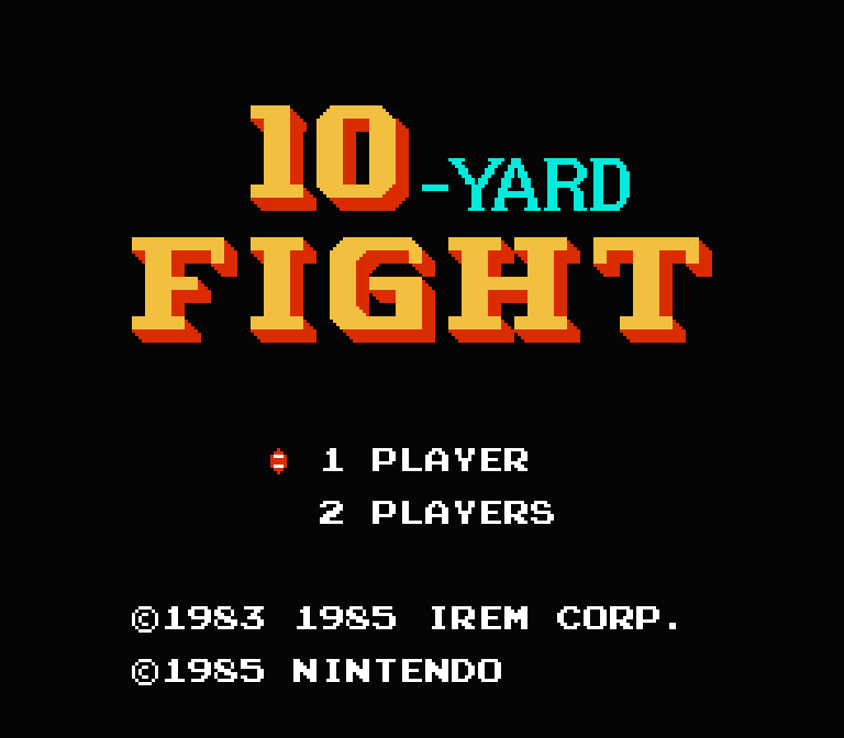 10-Yard Fight | ファミコンタイトル画像