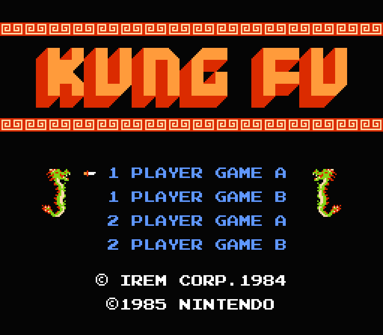 Kung-Fu | ファミコンタイトル画像