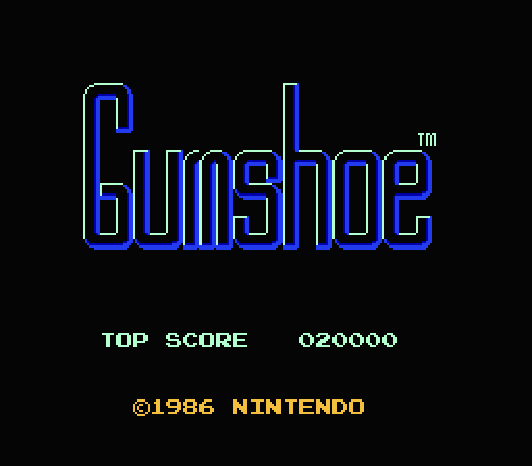 Gumshoe | ファミコンタイトル画像