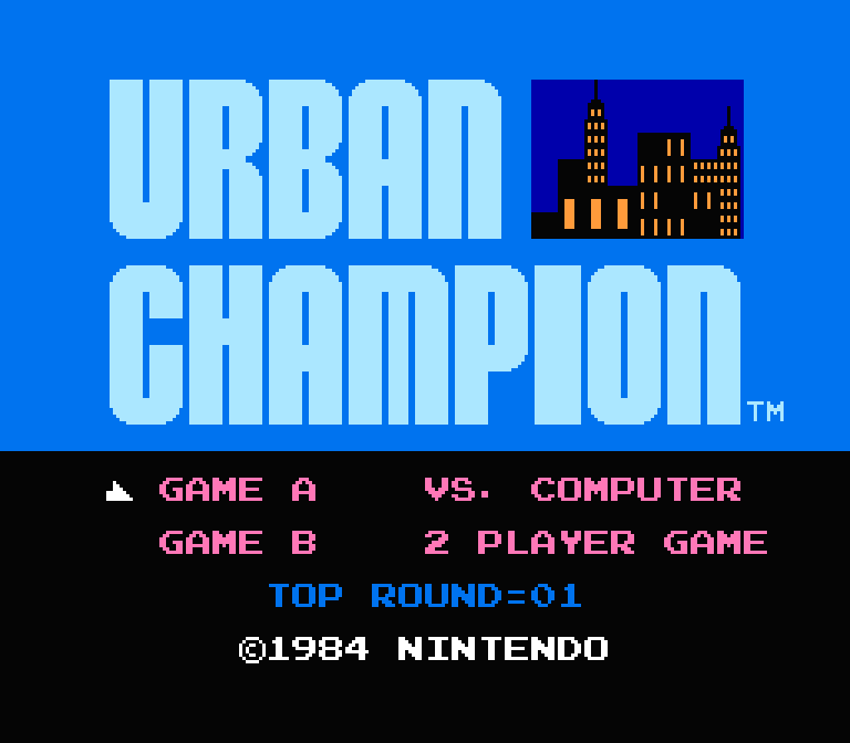 Urban Champion | ファミコンタイトル画像