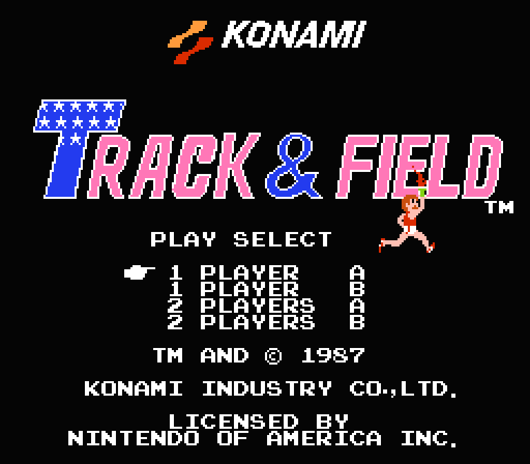 Track & Field | ファミコンタイトル画像