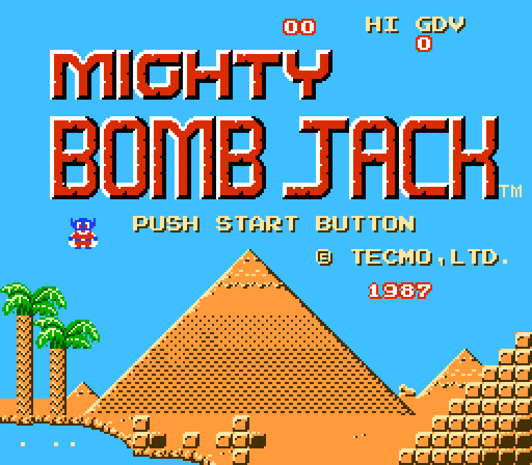 Mighty Bomb Jack | ファミコンタイトル画像