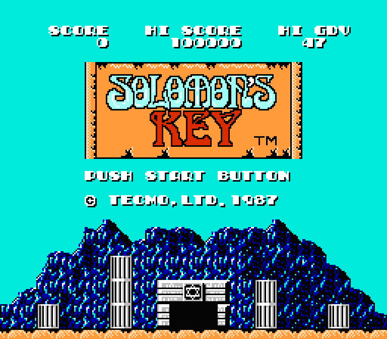 Solomon's Key | ファミコンタイトル画像