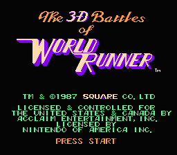 The 3-D Battles of WorldRunner