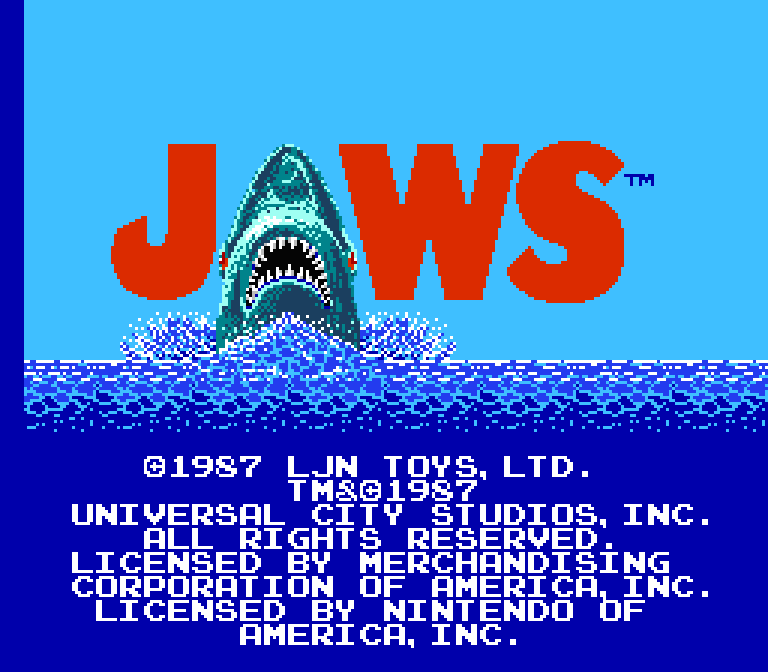 Jaws | ファミコンタイトル画像