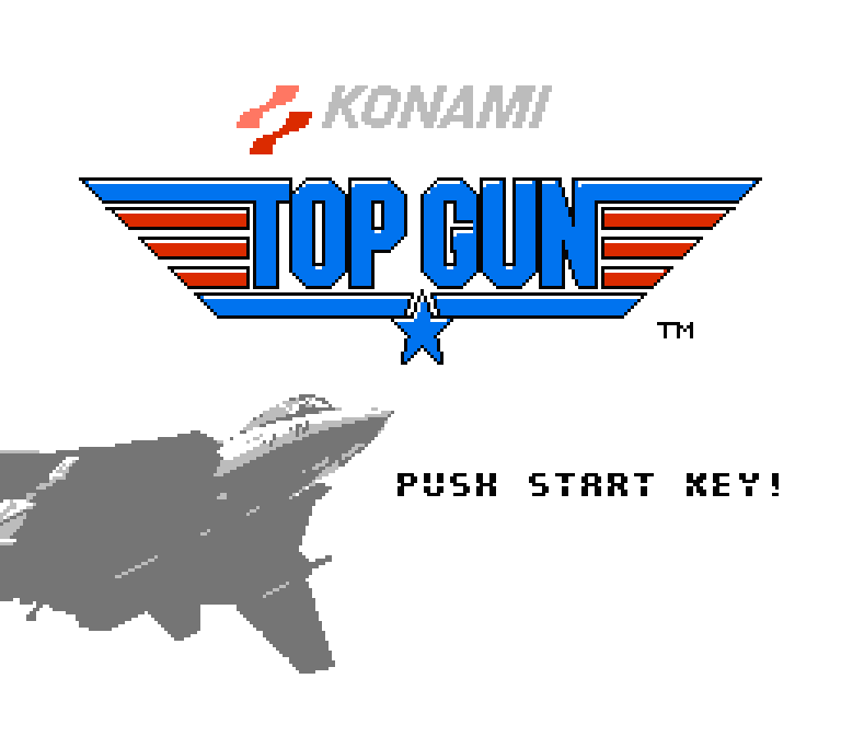 Top Gun | ファミコンタイトル画像