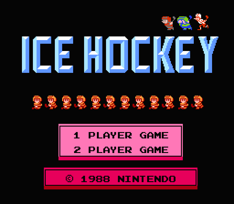 Ice Hockey | ファミコンタイトル画像