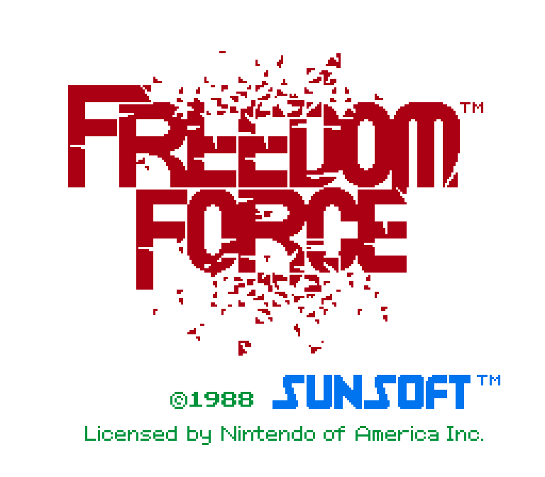 Freedom Force | ファミコンタイトル画像