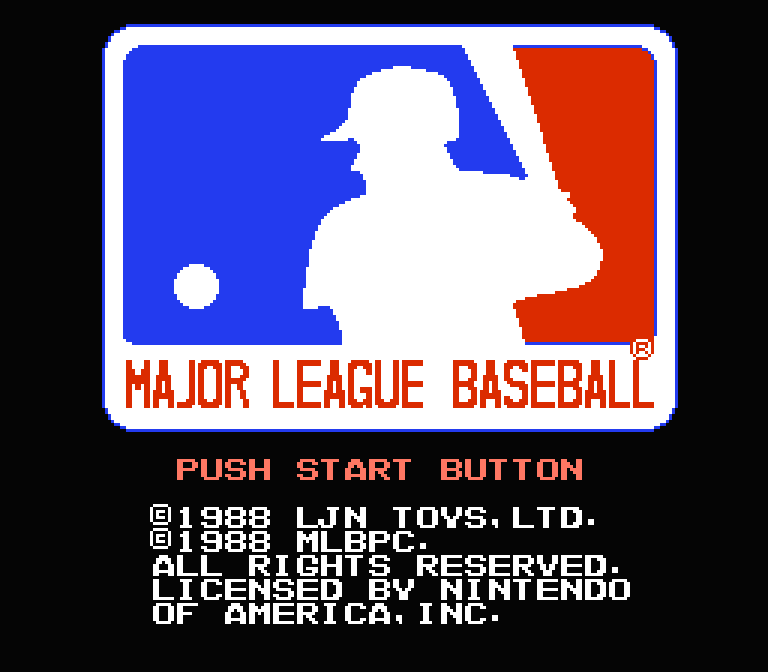 Major League Baseball | ファミコンタイトル画像