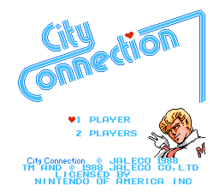 City Connection | ファミコンタイトル画像
