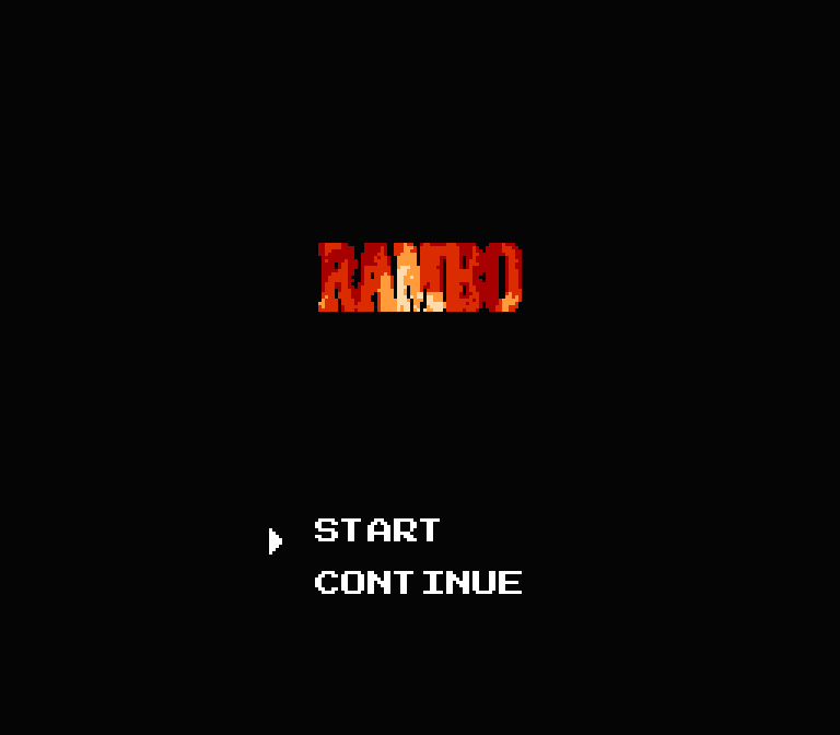 Rambo | ファミコンタイトル画像