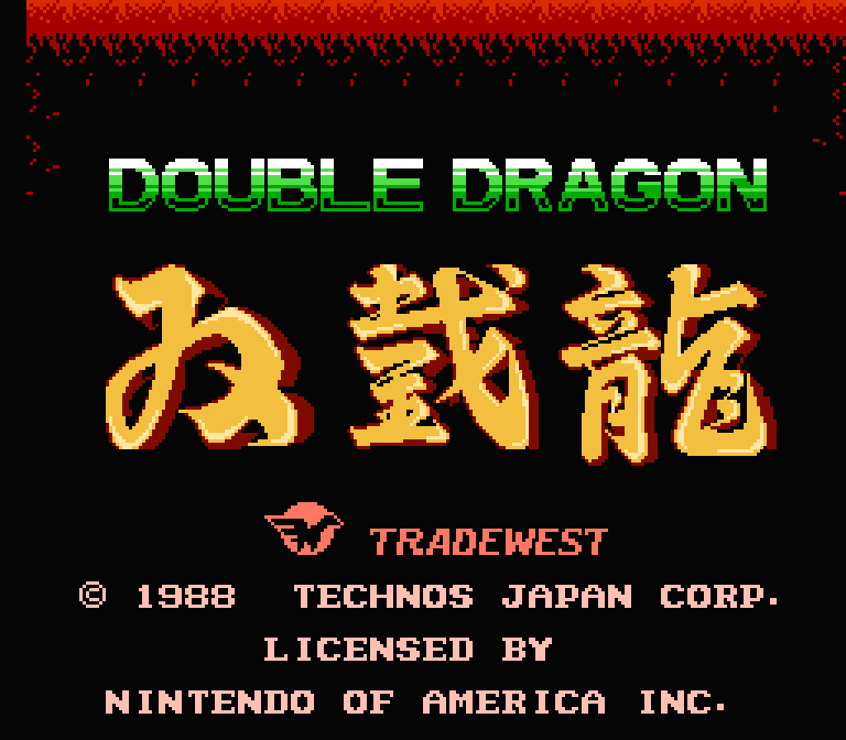 Double Dragon | ファミコンタイトル画像