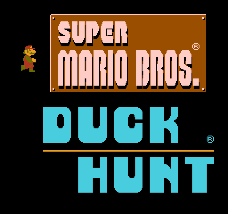 Super Mario Bros - Duck Hunt | ファミコンタイトル画像