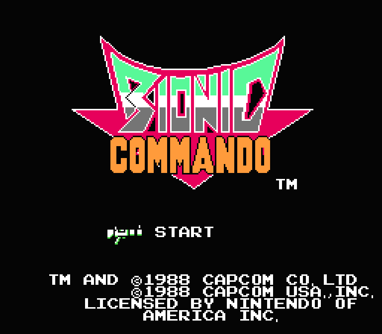 Bionic Commando | ファミコンタイトル画像