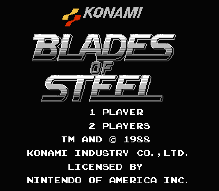 Blades of Steel | ファミコンタイトル画像