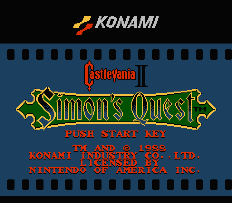 Castlevania II: Simon's Quest | ファミコンタイトル画像