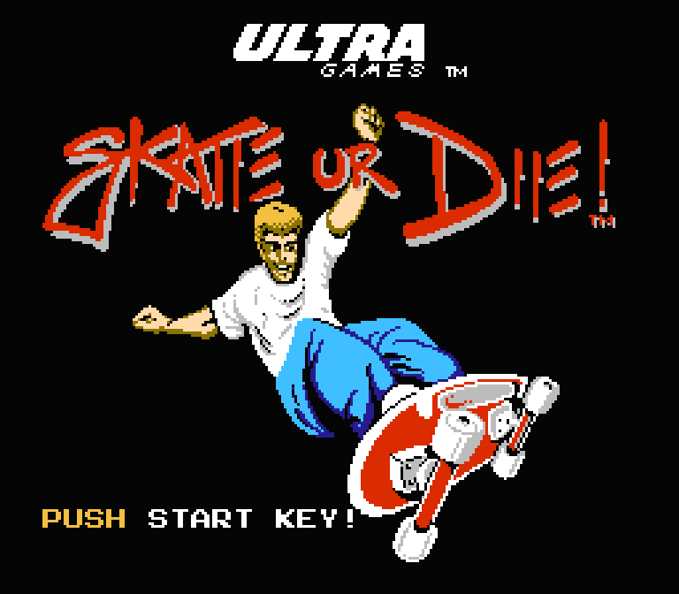 Skate or Die! | ファミコンタイトル画像
