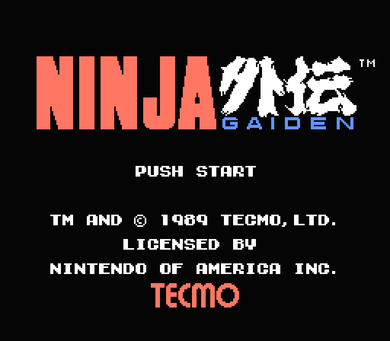 Ninja Gaiden | ファミコンタイトル画像