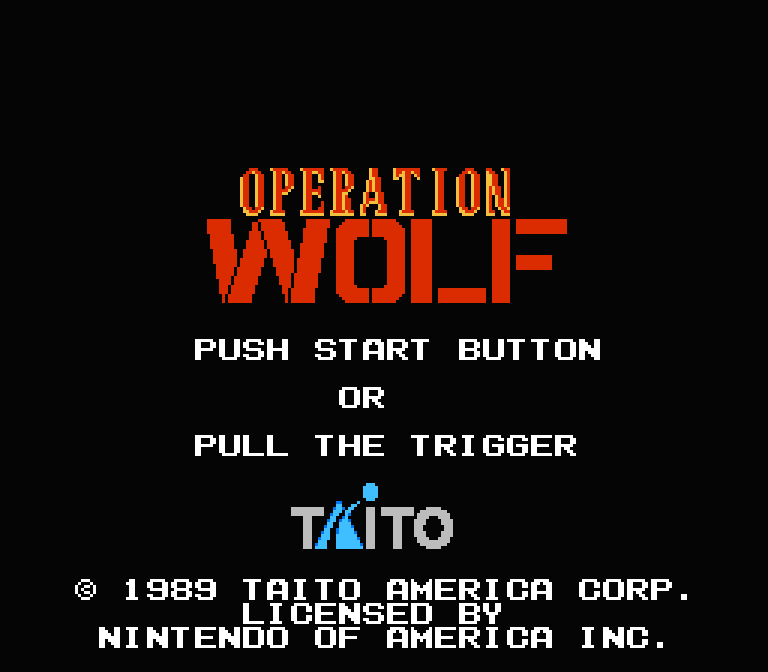 Operation Wolf | ファミコンタイトル画像