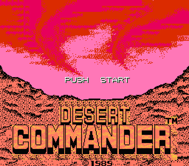Desert Commander | ファミコンタイトル画像