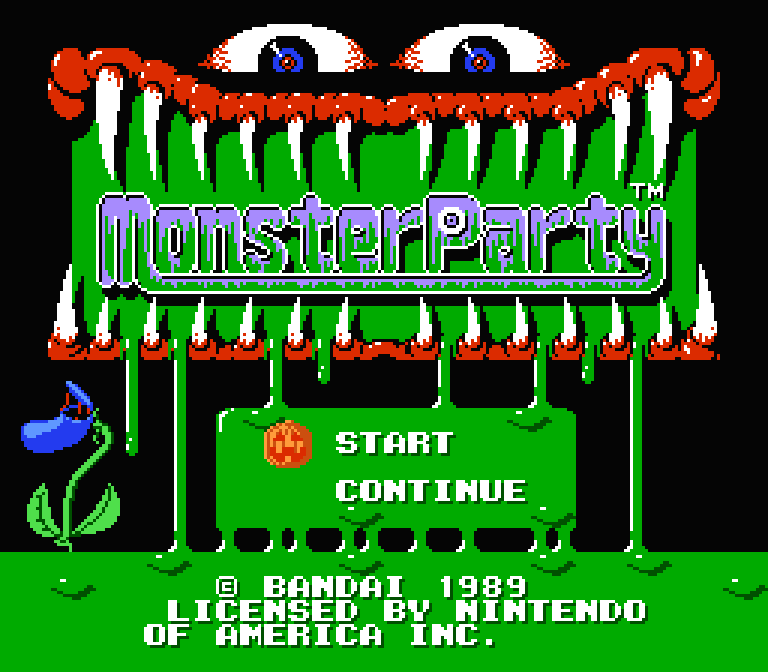 Monster Party | ファミコンタイトル画像