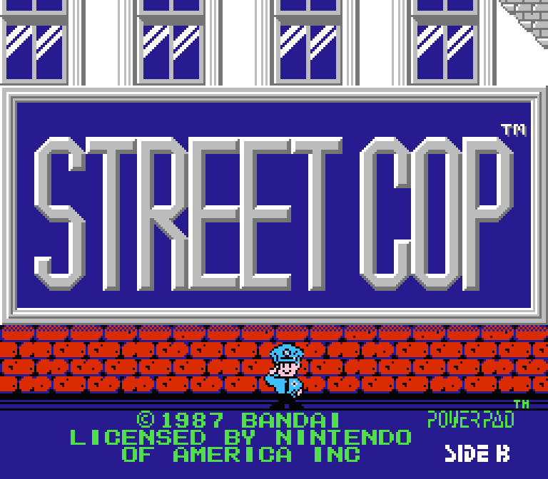 Street Cop | ファミコンタイトル画像