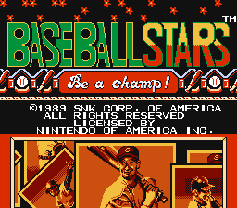 Baseball Stars | ファミコンタイトル画像