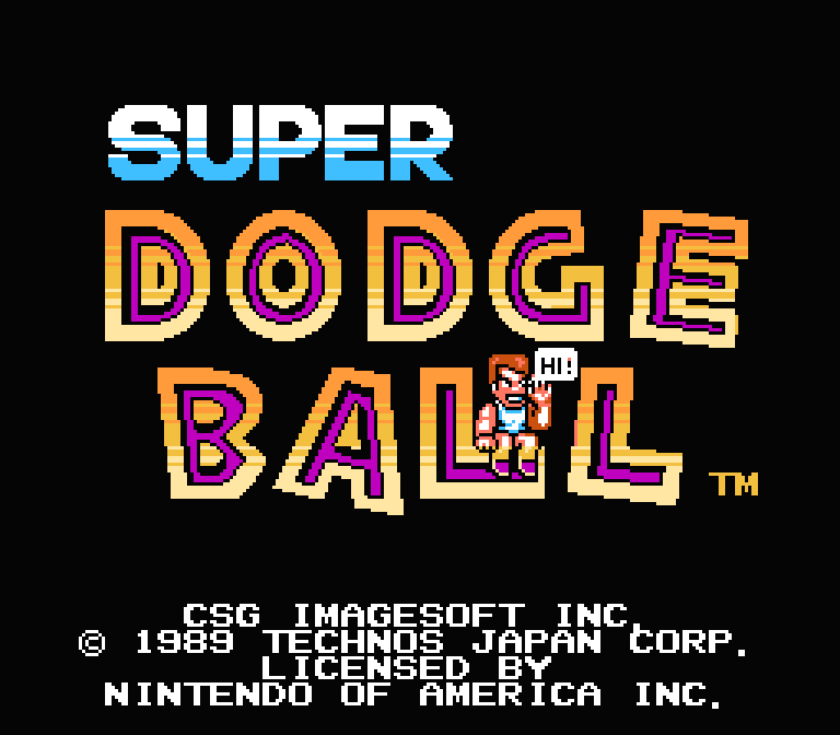 Super Dodge Ball | ファミコンタイトル画像