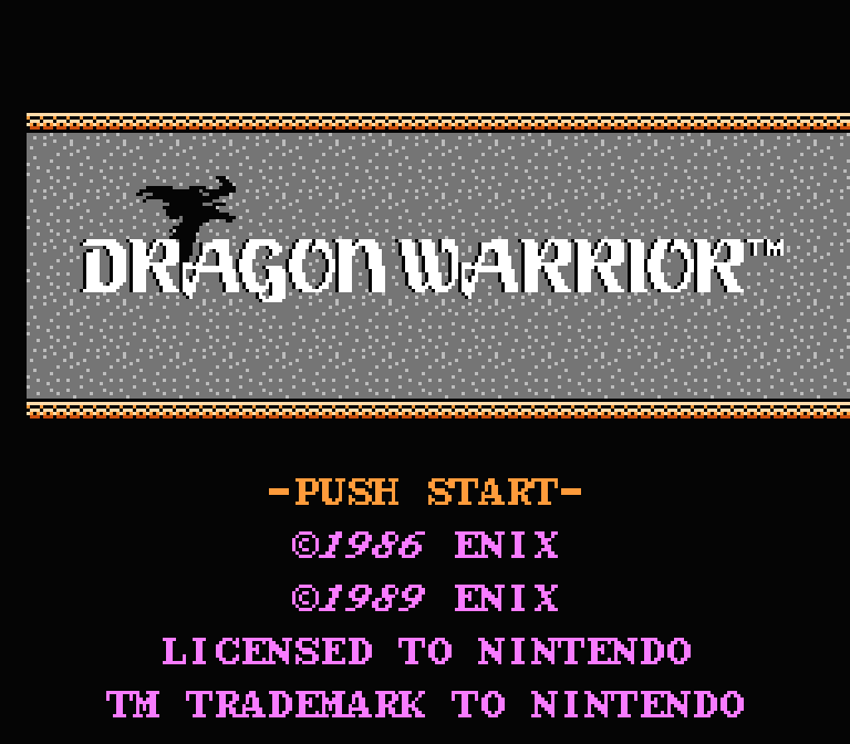 Dragon Warrior | ファミコンタイトル画像
