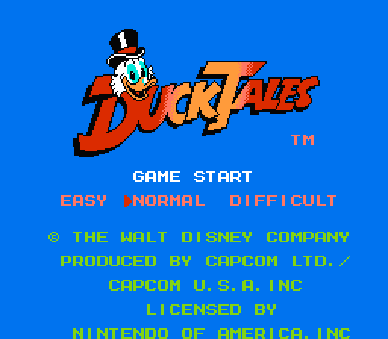 DuckTales | ファミコンタイトル画像