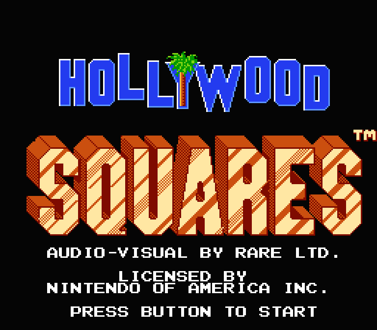 Hollywood Squares | ファミコンタイトル画像