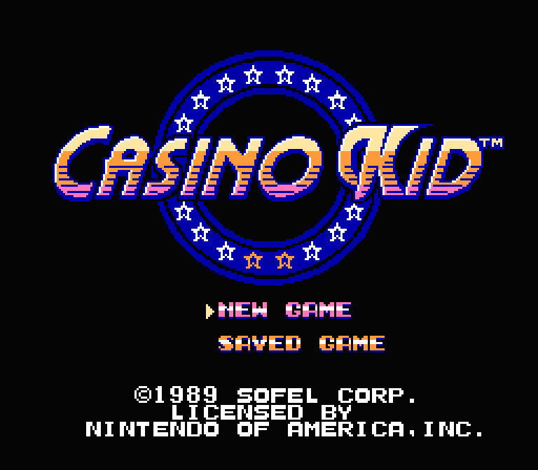 Casino Kid | ファミコンタイトル画像