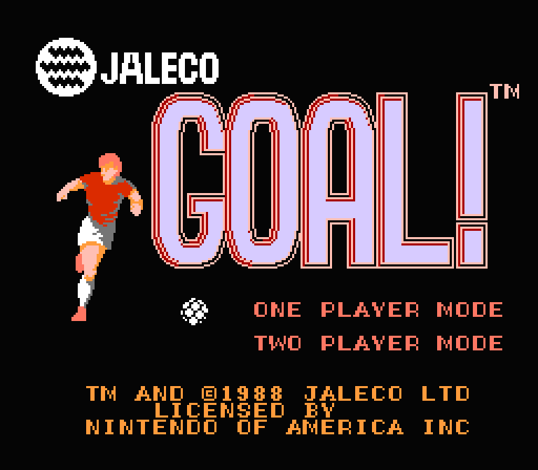 Goal! | ファミコンタイトル画像