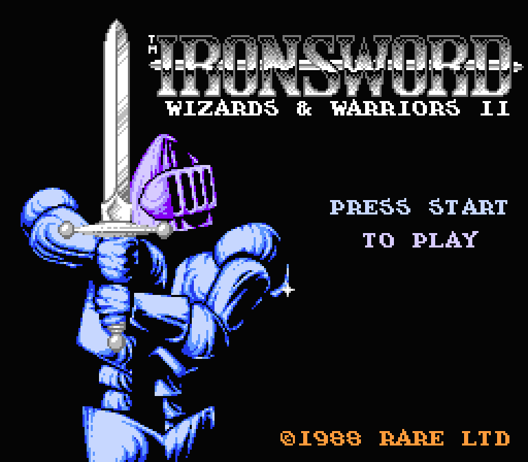 Ironsword: Wizards & Warriors II | ファミコンタイトル画像