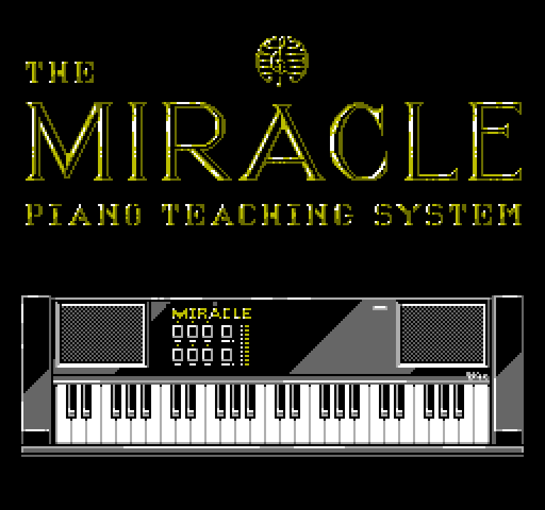 The Miracle Piano Teaching System | ファミコンタイトル画像