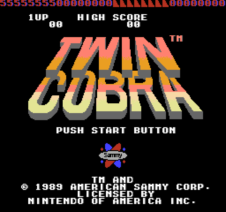 Twin Cobra | ファミコンタイトル画像