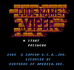 Code Name: Viper