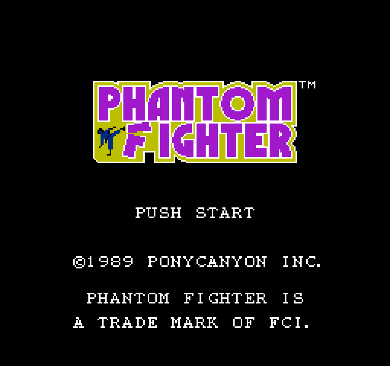 Phantom Fighter | ファミコンタイトル画像