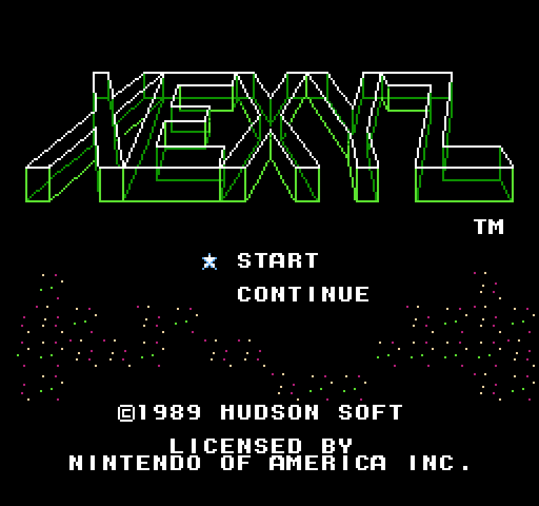 Xexyz | ファミコンタイトル画像