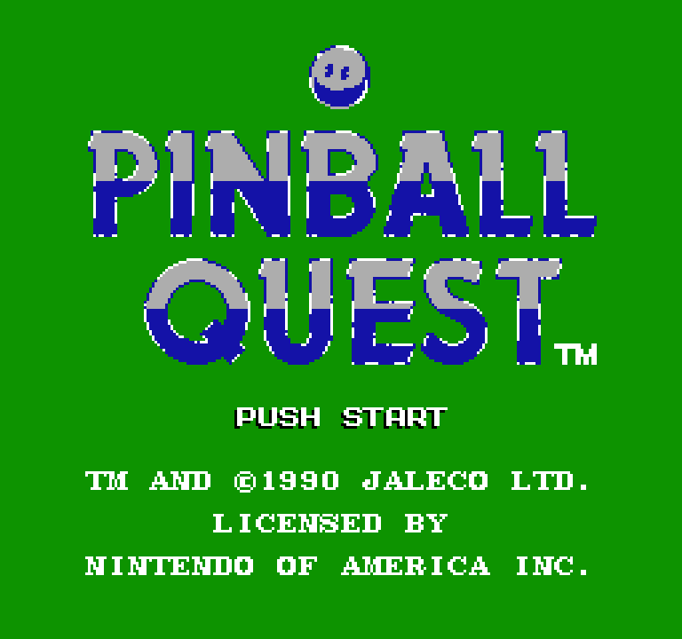 Pinball Quest | ファミコンタイトル画像