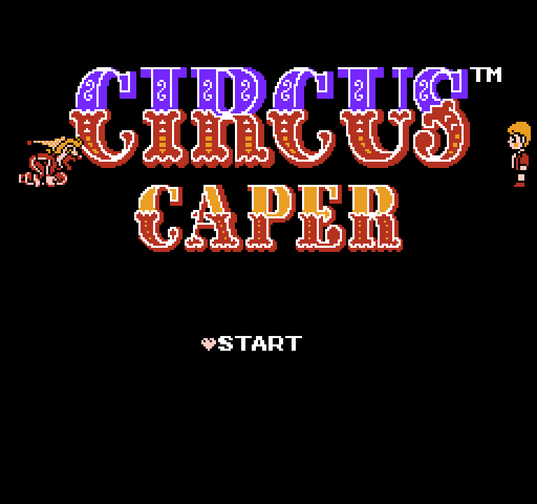 Circus Caper | ファミコンタイトル画像