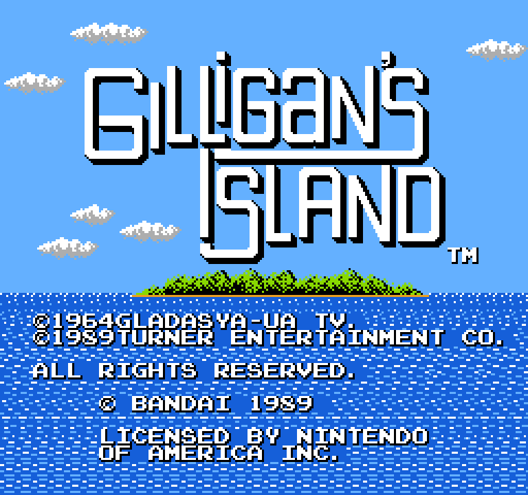 The Adventures of Gilligan's Island | ファミコンタイトル画像